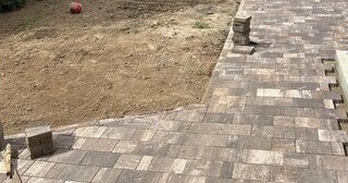 Профессиональная укладка тротуарной плитки на клей в Липецке в октябре